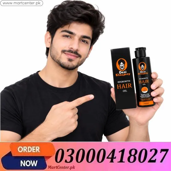 Desi Khazanay Herbal Regrowth Hair Oil